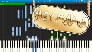 David guetta - hey mama ft nicki minaj, bebe rexha & afrojack - piano cover / tutorial
