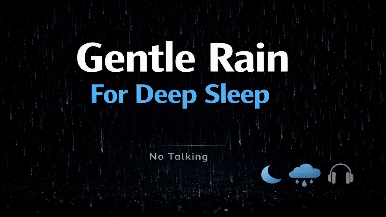 8 Hours Rain Sounds 🌧️ | Deep Sleep, Focus & Relaxing Night Ambience ...