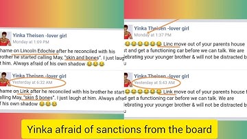 Yinka afraid of sanctions from Minnesota nursing board as she edits Lincoln name to Link. 