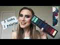 3 LOOKS 1 PALETTE | MELT COSMETICS MUERTE PALETTE