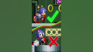 Sonic 1, but EASIER! 😎 Sonic hacks Shorts #sonicshorts
