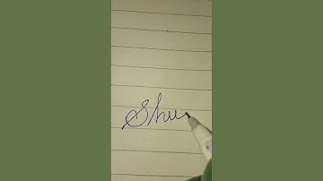 Shubh name signature #shorts #signature