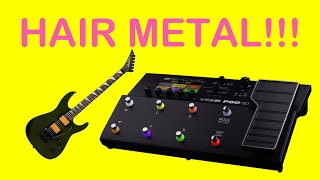 SHRED IS NOT DEAD!  80's Hair Metal FREE Preset for the Line 6 POD GO