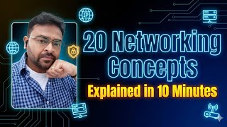 20 Networking Concepts Explained in 15 Minutes | Master the Basics Fast