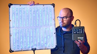 The Amaran F22c LED Light Mat is NUTS!