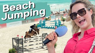 Horses Jumping on Miami Beach!! | This Esme AD