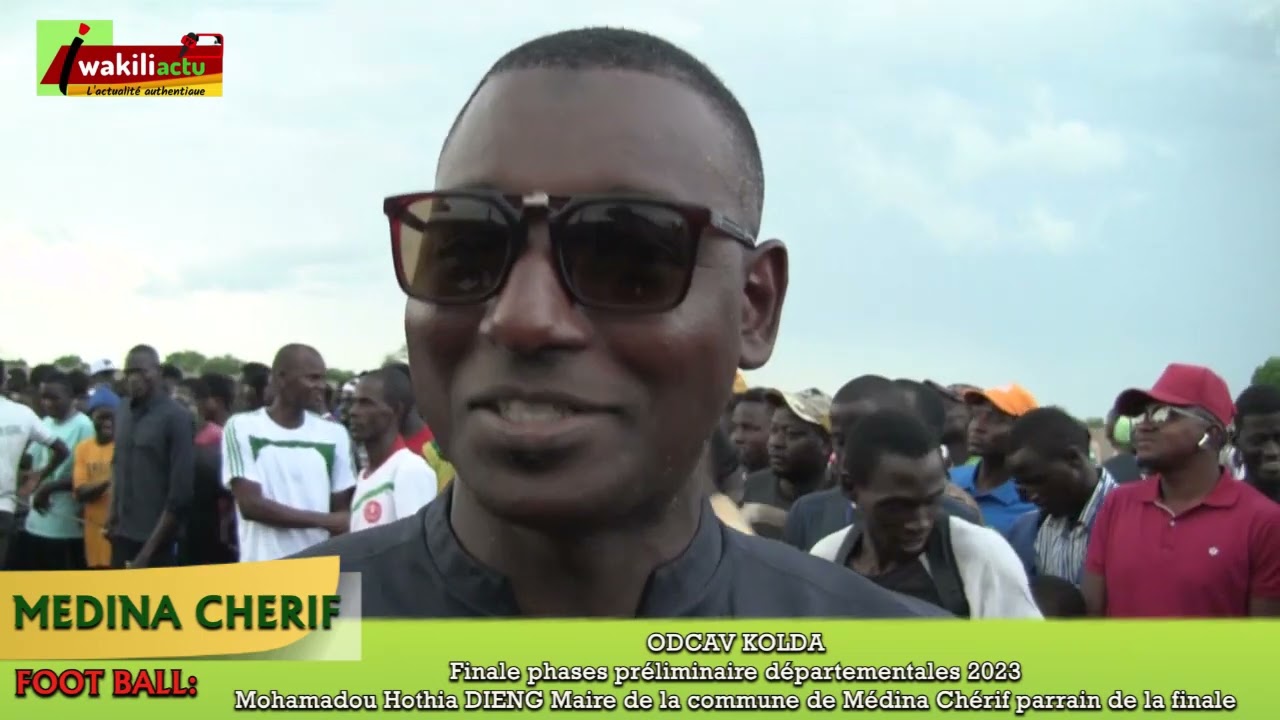 Le Maire de Médina Chérif M.H.DIENG réussi le pari de l'organisation des phases préliminaires