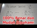 Pecahan yang senilai dengan 18 per 21 adalah pecahan senilai 18 per 21 pecahan senilai 1821