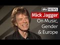 Mick Jagger On Music, Gender & Europe