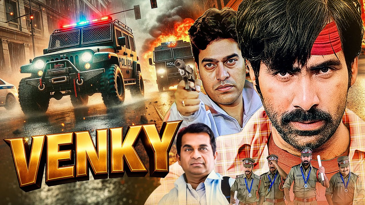 Ravi Teja's VENKY New Released BLOCKBUSTER Hindi Dubbed Movie | Brahmanandam, Sneha, Ashutosh Rana