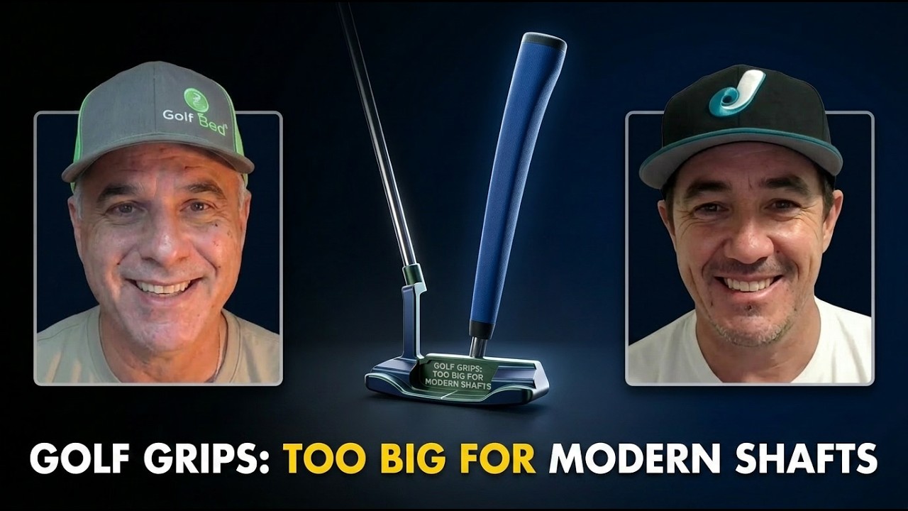 Golf Grips: Too Big for Modern Shafts?