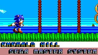 [8-Bit;SMS/GG]Emerald Hill - Sonic The Hedgehog 2【Sonic Triple Trouble Style】