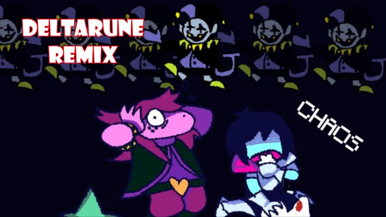 Deltarune Remix The World Revolving Jevil S Theme Youtube - deltarune remix the world revolving jevil s theme