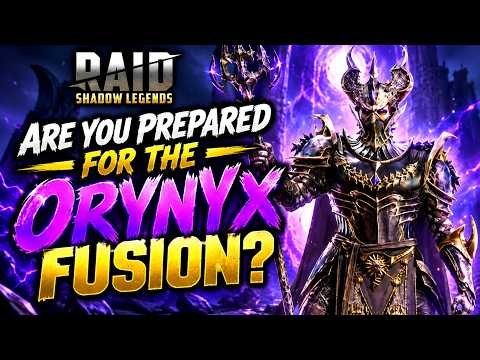 Are you prepared for the Orynyx Fusion? - Raid Shadow Legends