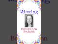 Barbara Ann Bockwith, missing 45 years. 💔 #missingwomen #vanished #truecrime #Florida #mystery