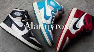 Jordan 1 Chicago 1985 Original vs 2015 OG Shoes Comparison Video