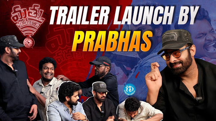 Mathu Vadalara 2 Trailer Launch by Prabhas | Sri Simha | Kaala Bhairava | Faria | iDream Filmnagar