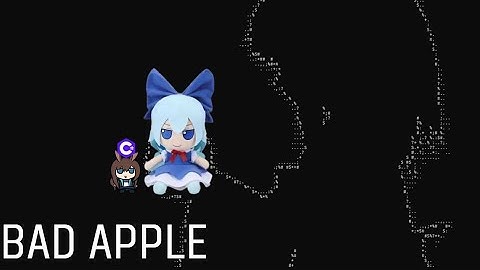 Bad Apple in a Windows Terminal (C#) Vid to ASCII