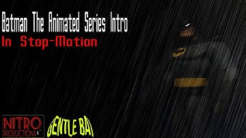 Batman The Animated Series Intro Stopmotion *HD*
