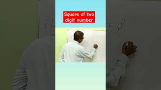 square of two digit number. #education #youtubeshorts #ssc #maths