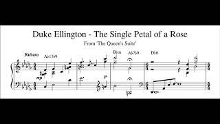 Duke Ellington - The Single Petal of a Rose - Piano Transcription (Sheet Music in Description) screenshot 5