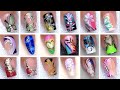 New nails art for summer  mix color nail design  nails inspiration