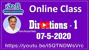 Mental Ability: Directions - 1 by Banda Ravipal Reddy