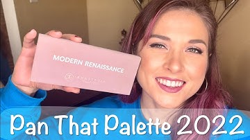 2022 Pan That Palette INTRO // Panning the ABH Modern Renaissance palette