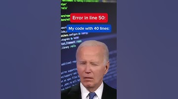 Error on Line 50... But I Only Have 40 Lines?! 🤯 #coding  #debugging  #programmerlife