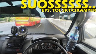 DAIHATSU GRANMAX 1.3 POV DRIVING || CIKAMPEK TOLL ROAD