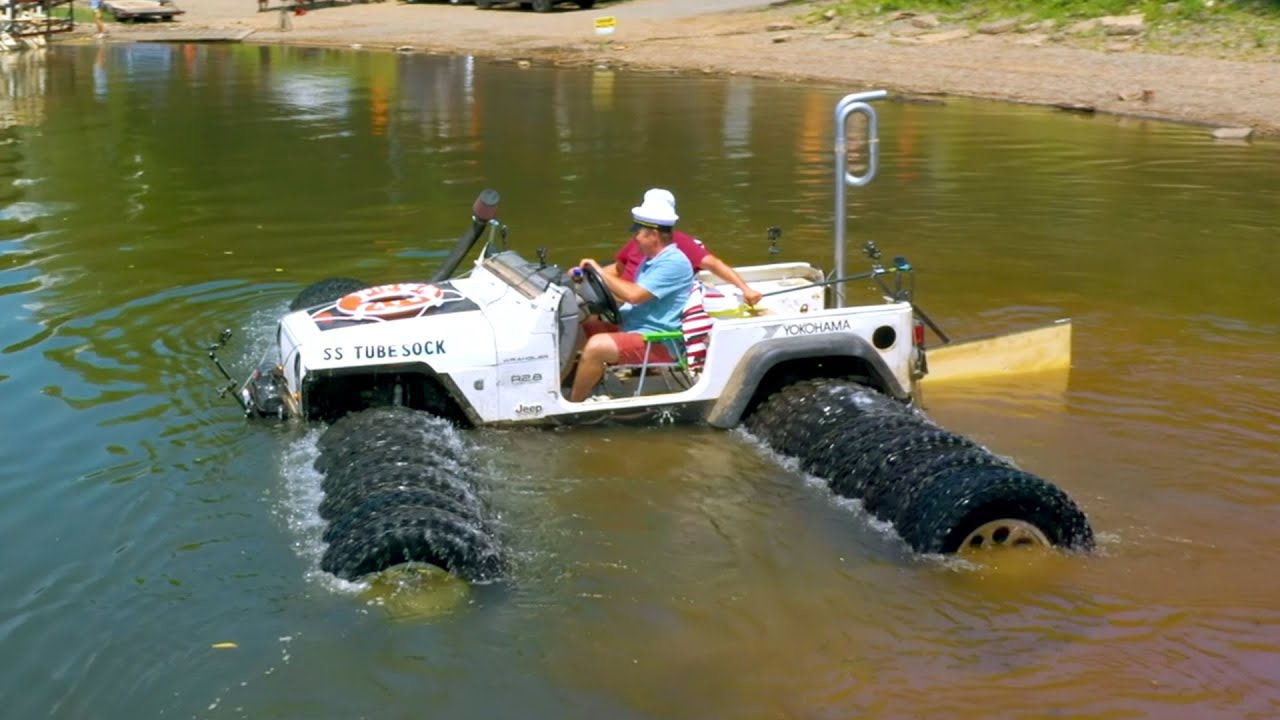 This Jeep Can SWIM! Best of “Tubesock” the Underwater Jeep | Dirt Every Day Auto Recent