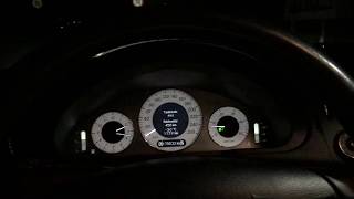 Mercedes Benz E320 0 - 120 Kmh Acceleration Exhaust Sound W211 Resimi