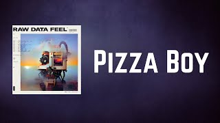 Video thumbnail of "Everything Everything - Pizza Boy (Lyrics)"