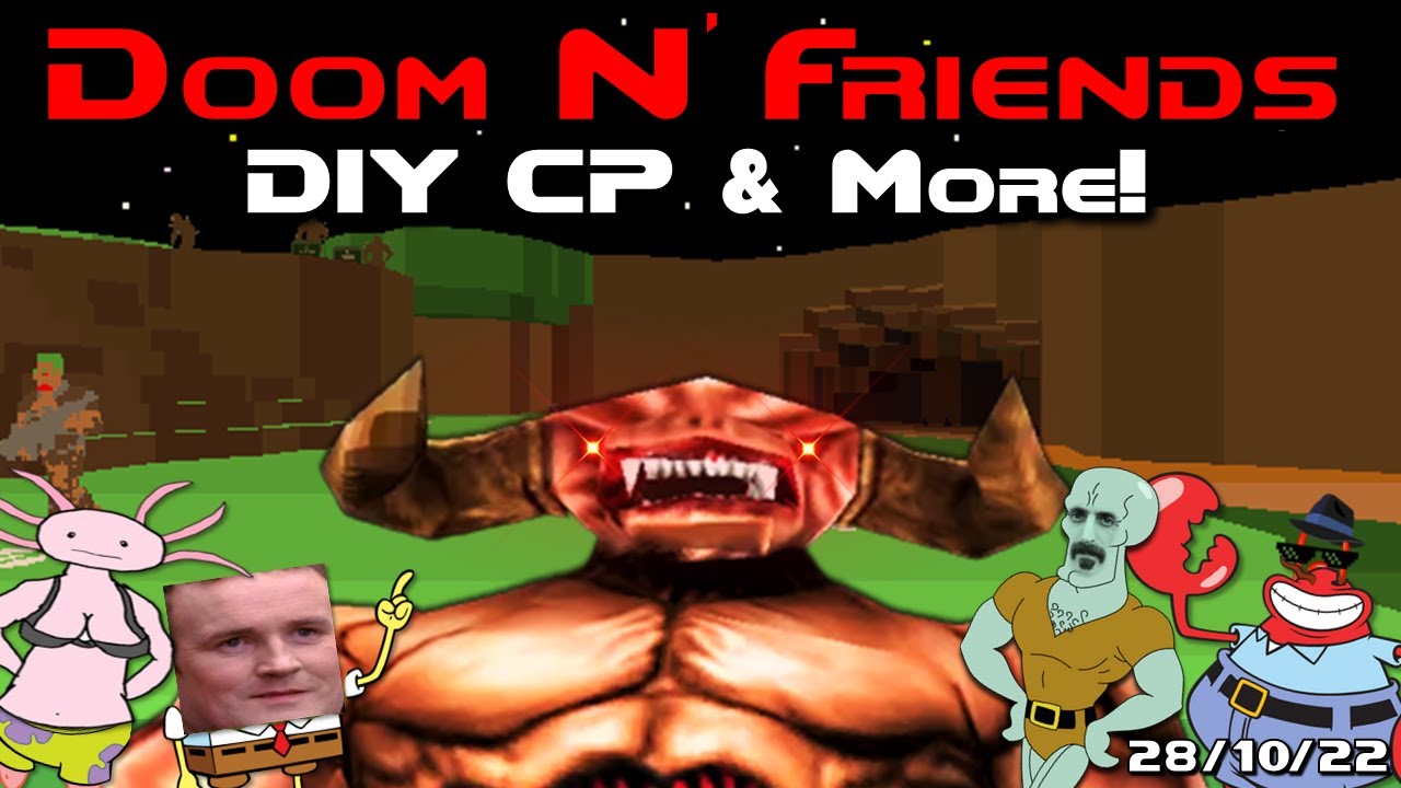 DOOM N' FRIENDS Variety Stream! DIY CP, PUSS COD Zombies, Halloween Labs & More!