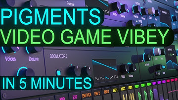 Video Game Vibes in Arturia Pigments 4 Sound Design Tutorial