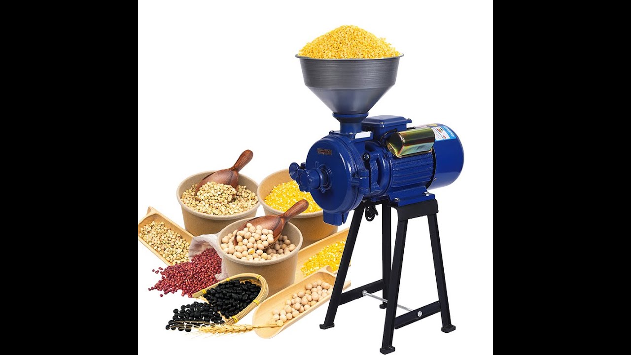 1500w flour mill machinery grain grinder powder machine YouTube