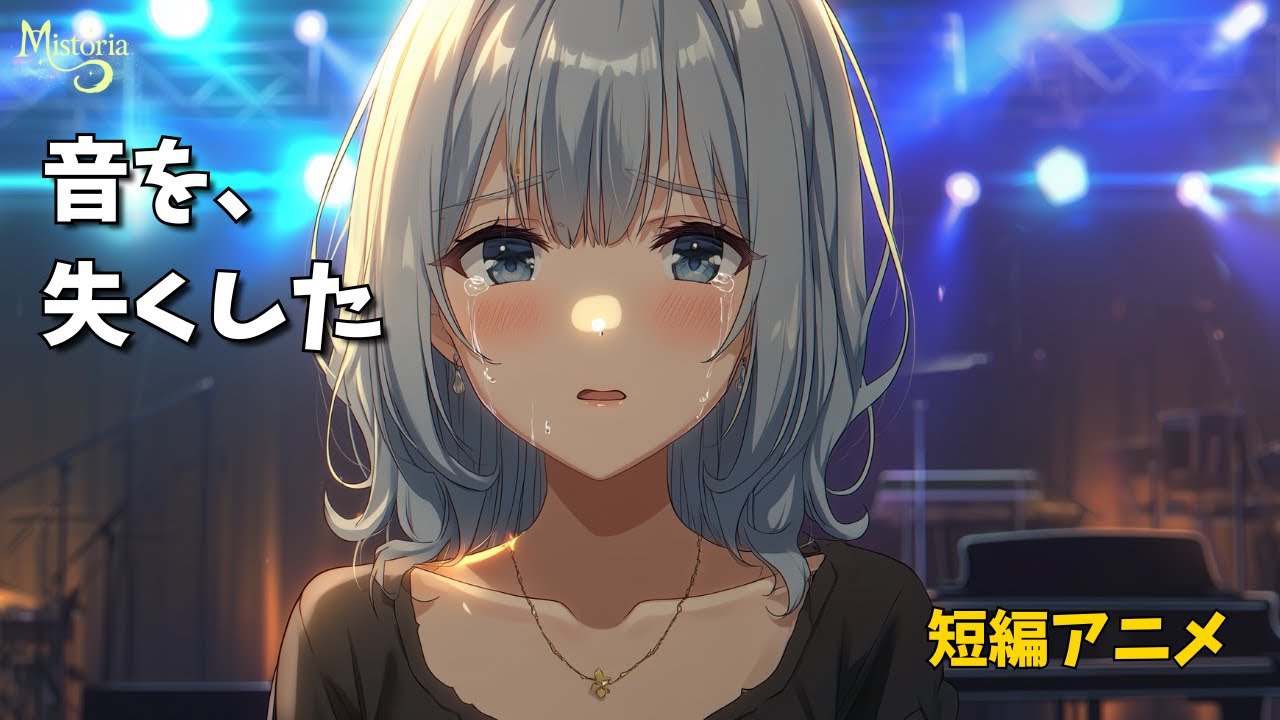 音を失くした少女が、夜のライブハウスで見つけたもの｜白鍵と夜のライブハウス【短編アニメ】