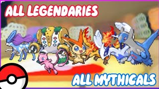 ALL LEGENDARIES & MYTHICALS LOCATIONS IN POKÉMON BRICK BRONZE