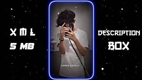 MUJHSE SHAADI KAROGI × MC STAN 😇💥 || NEW TREND XML 👀💥 || NEW XML FILE 🎟🦋 || @Samiul_Editz