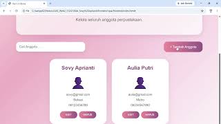 Demo Aplikasi E-library - UAS Pemrograman Web2