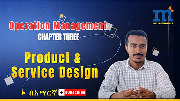 Operation Management: Chapter Three: Product and Service Design #productdesign #servicedesign