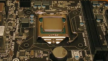 How To Install CPU Intel LGA1150 and Fan - i5 4460