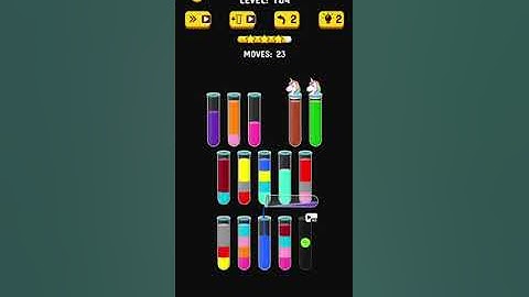 Color Water Sort 3D Level 704