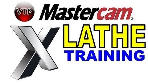 MASTERCAM X1-X7 LATHE Tutorial in HD - 1.7 Roughing Operation - vtpros.net