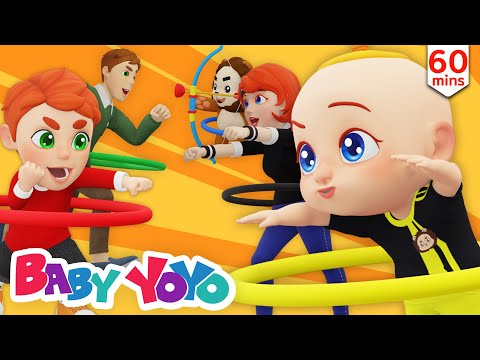 The Colors Song (Color Soccer and more) + more nursery rhymes & Kids songs - Baby yoyo