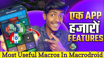 💥एक App हजारों Features 😲 | macrodroid best macros | how to use macrodroid app | macrodroid app