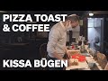 Pizza toast  coffee kissa bgen
