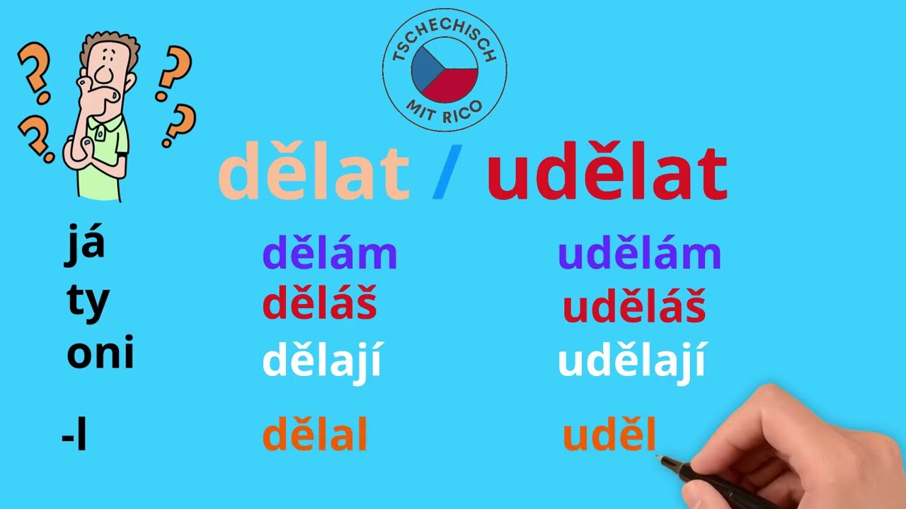 Tschechisch lernen: Verbpaar 