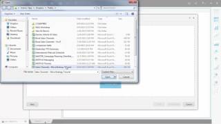 Connecting to MDX and Excel files with MicroStrategy