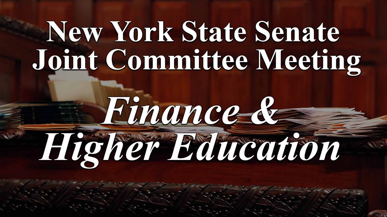 Senate Standing Committee on Finance & Senate Standing Committee on